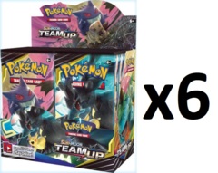 Pokemon SM9 Team Up Booster Box CASE (6 Booster Boxes)